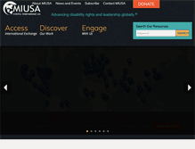 Tablet Screenshot of miusa.org